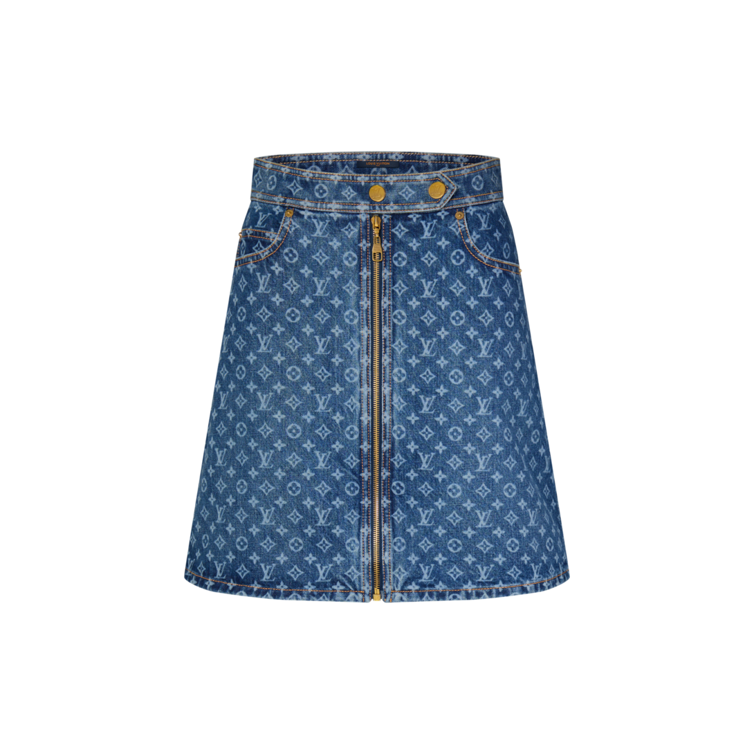 レディースウェア MARK & LONA Ever Monogram Nautic Skirt Monogram Denim A-Line Skirt - Women - Ready-to-Wear | LOUIS VUITTON ®